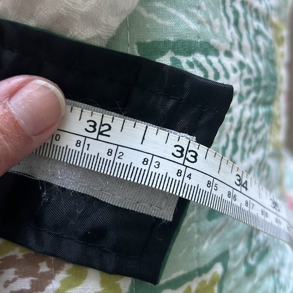 Green or Blavk reversible Dog Raincoat with Reflective Stripe - Picture 4 of 8